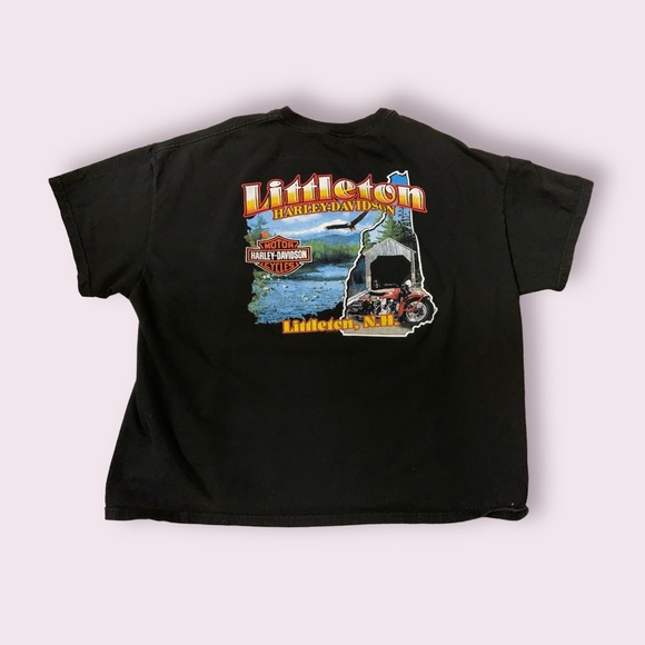 Harley-Davidson 2005 “Live Hard Live Fast” Littleton” tee - Picture 2 of 6